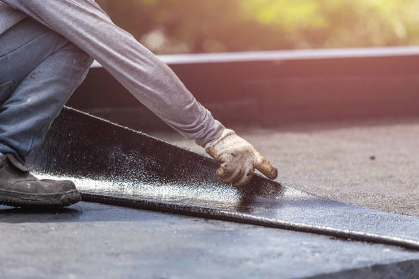 Waterproofing specialist at work in Ray, Ray, MI
